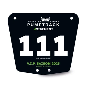Startnummern Bikement Austrian Pumptrack Series Retusche