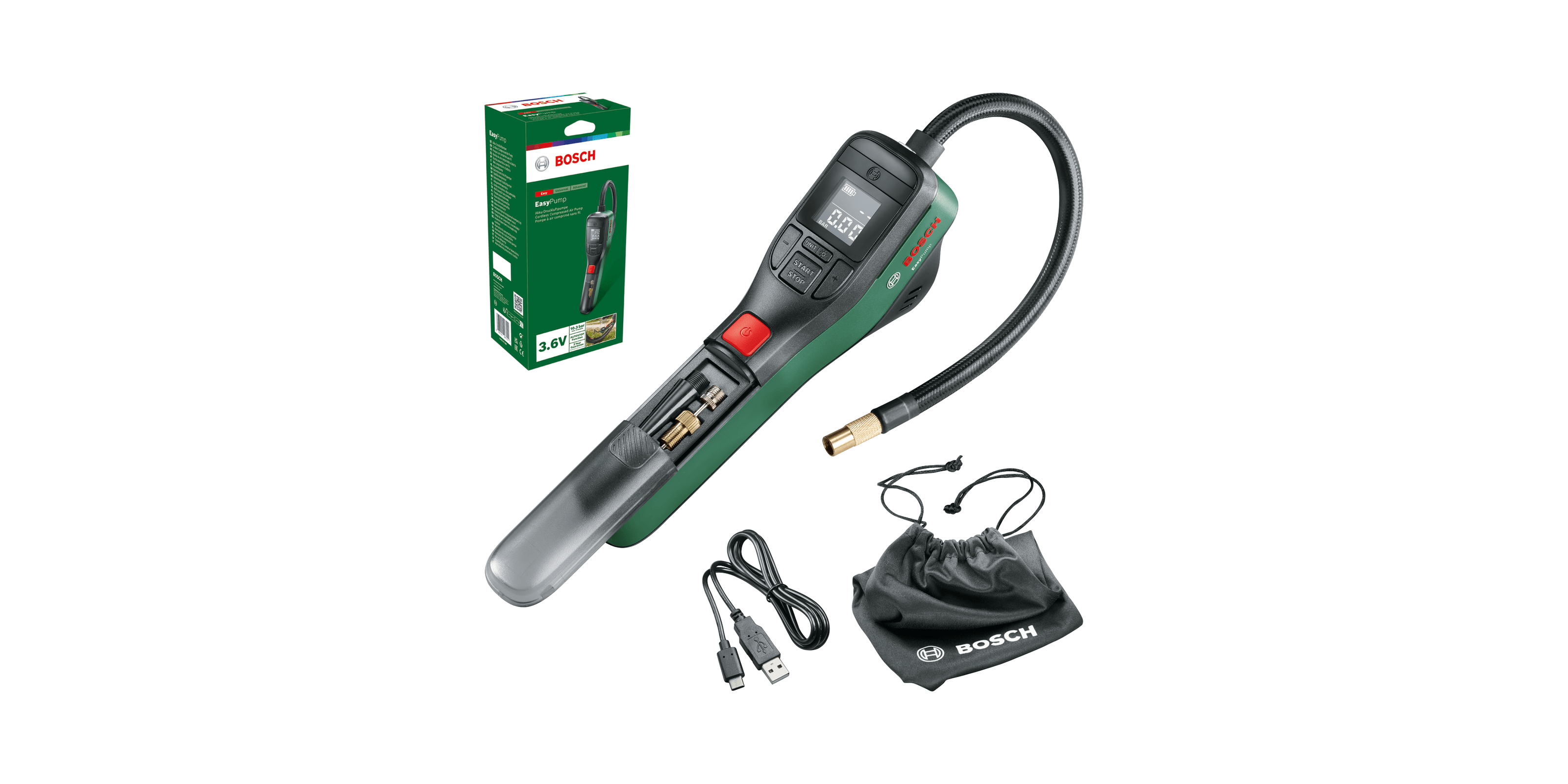 Bosch Akku-Druckluftpumpe EasyPump