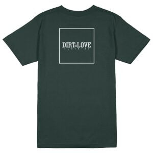 Dirtlove Box Logo Tee-Glazed green - DL100-044.XL