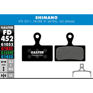 Galfer Bremsbelag Standard Shimano XTR - FD452G1053