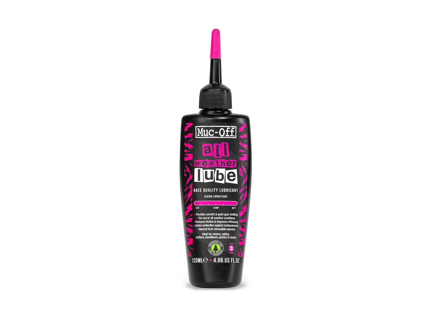 Muc Off All Weather Lube 120ml - MU-LUB-2910 Muc Off All Weather Lube 120ml - MU-LUB-2910