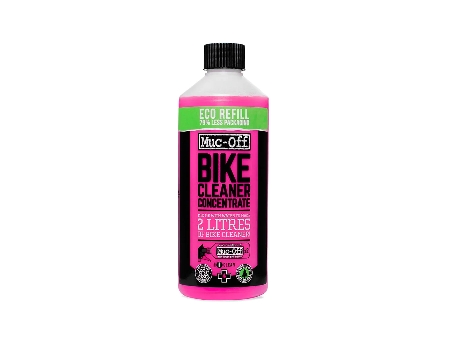Muc Off Bike Cleaner Concentrate (Nano Gel) 500ml Bottle - MU-CLE-2838 Muc Off Bike Cleaner Concentrate (Nano Gel) 500ml Bottle - MU-CLE-2838