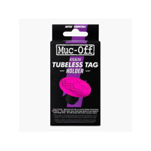 Muc Off Tubeless Tag Holder Schwarz/Pink - MU-ACC-2707