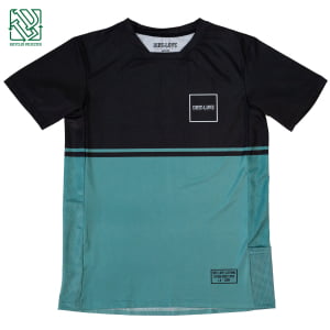 DirtLove Riding Jersey Vented black/alpine green - DL100-038.XS