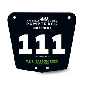 Startnummern Bikement Austrian Pumptrack Series Retusche
