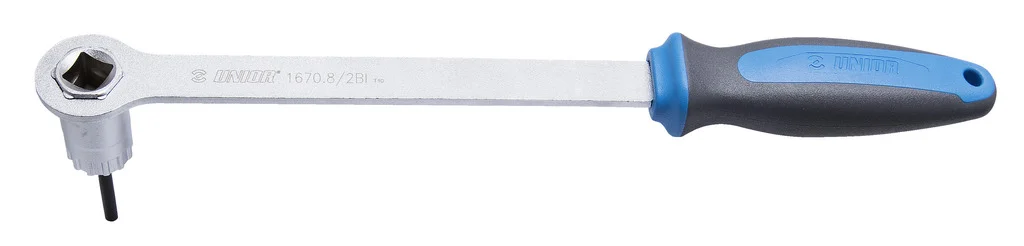 Unior Zahnkranzschlüssel mit Griff - 617908 Unior Zahnkranzschlüssel mit Griff - 617908